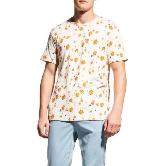 rag & bone Unisex Floral Graphic T-Shirt Size XXL - Picture 2 of 9